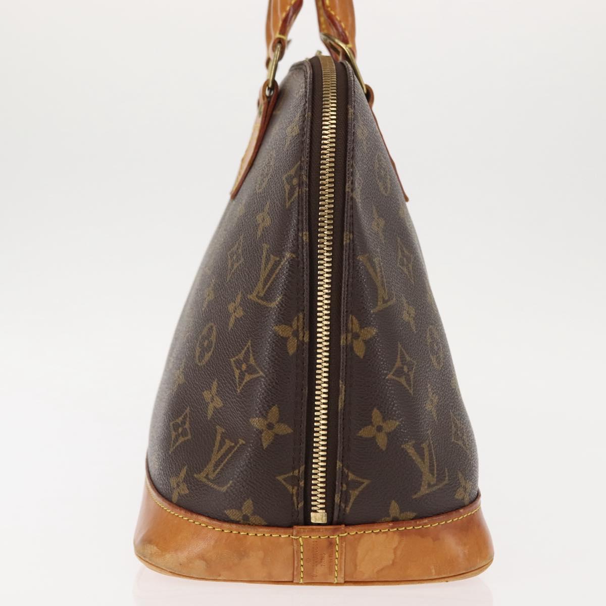 LOUIS VUITTON Monogram Alma Hand Bag M51130 LV Auth 146402