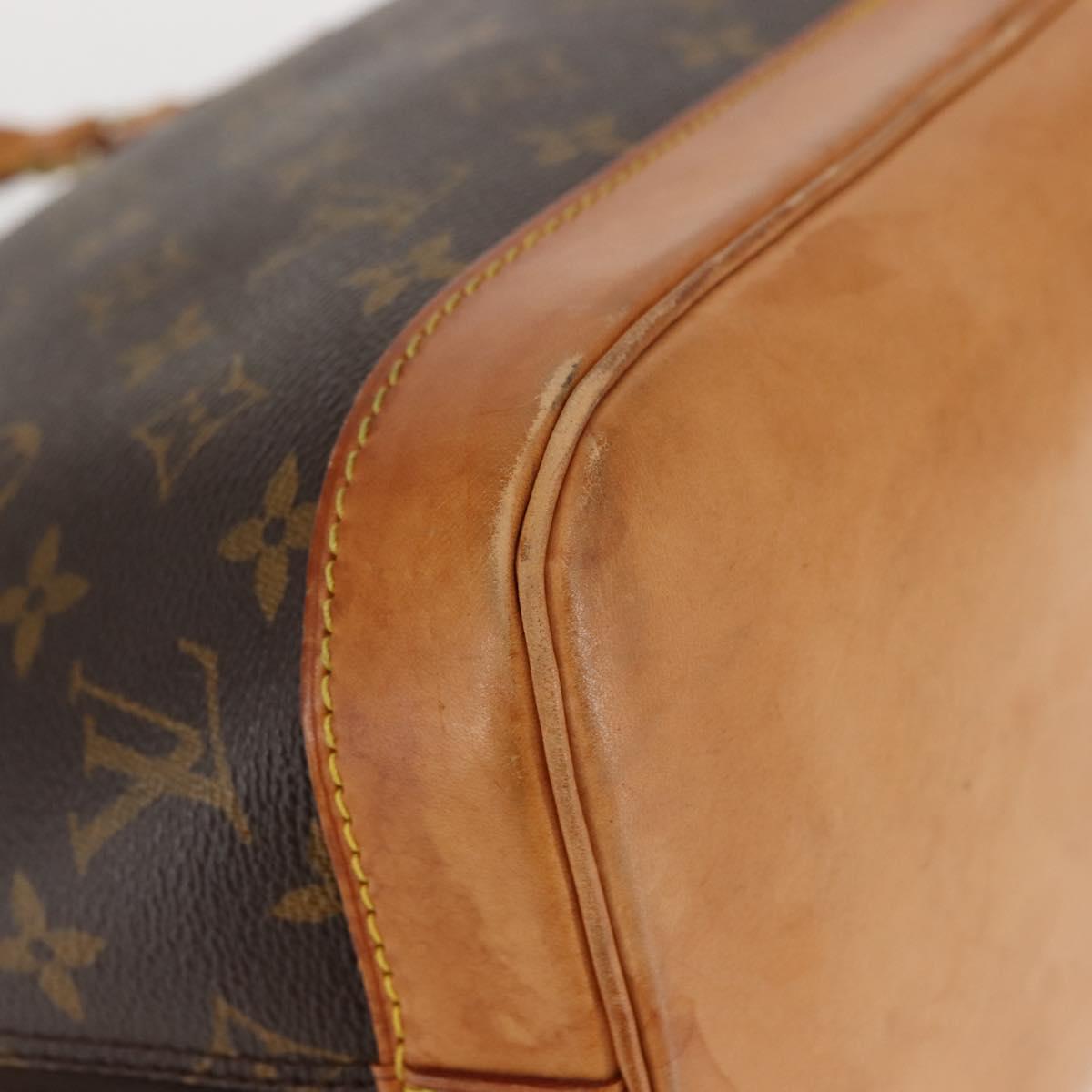 LOUIS VUITTON Monogram Alma Hand Bag M51130 LV Auth 146403