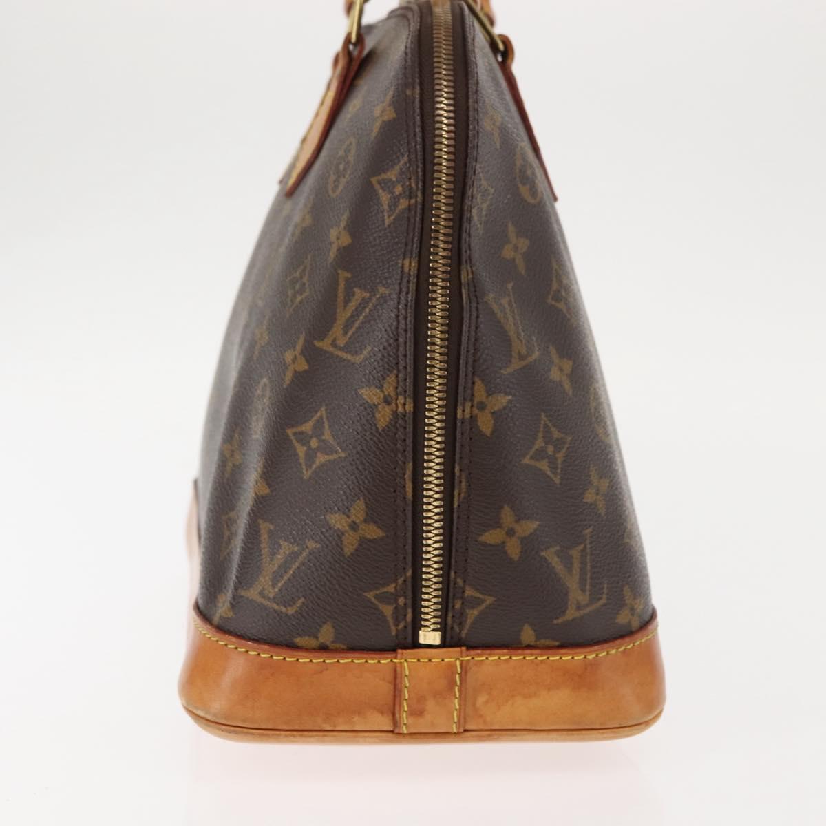 LOUIS VUITTON Monogram Alma Hand Bag M51130 LV Auth 146403