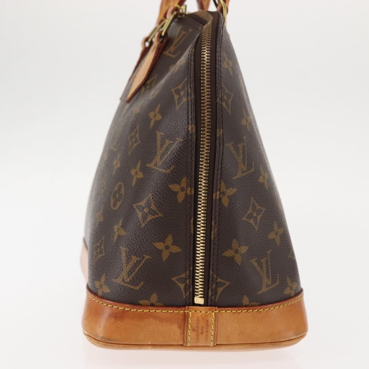 LOUIS VUITTON Monogram Alma Hand Bag M51130 LV Auth 146403