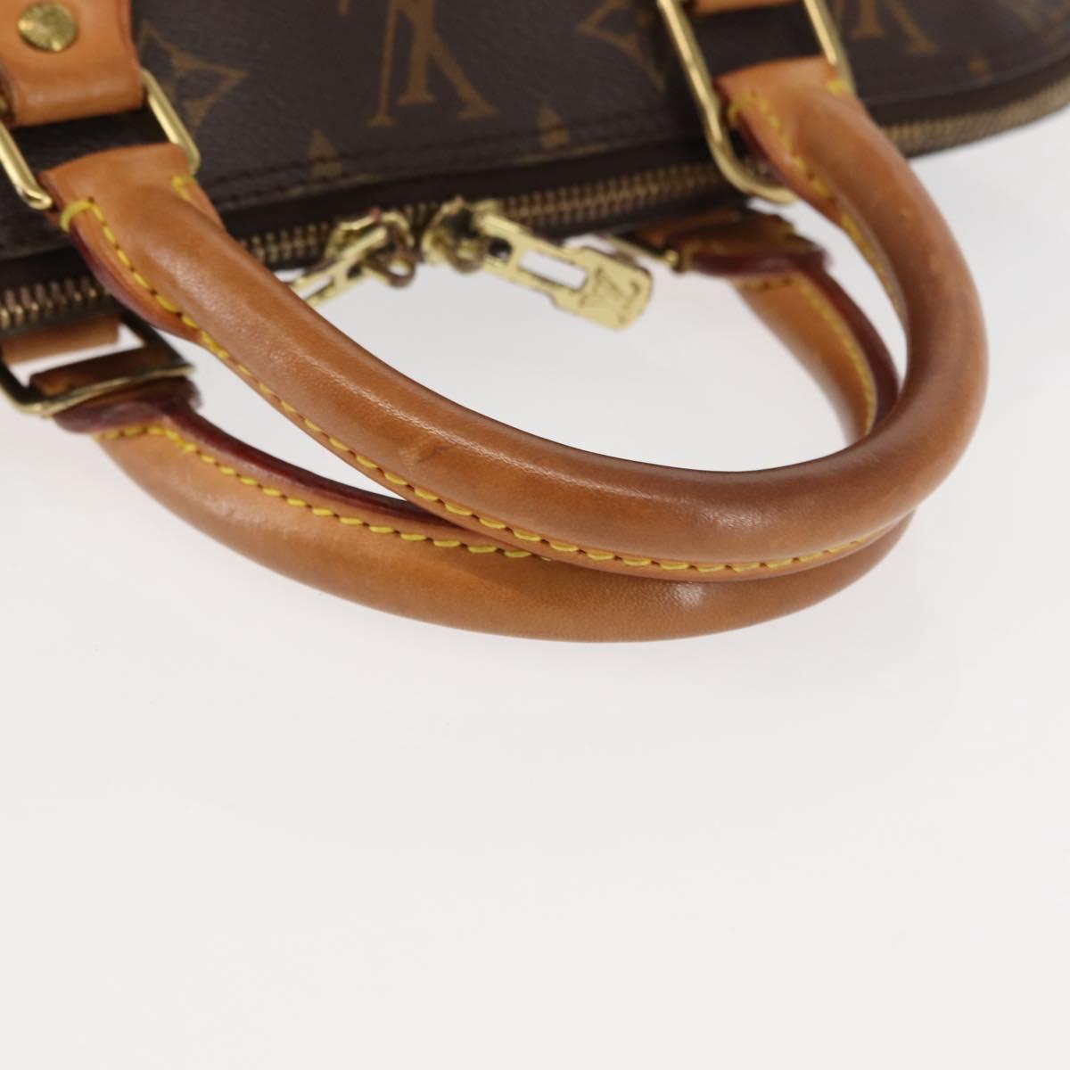 LOUIS VUITTON Monogram Alma Hand Bag M51130 LV Auth 146403