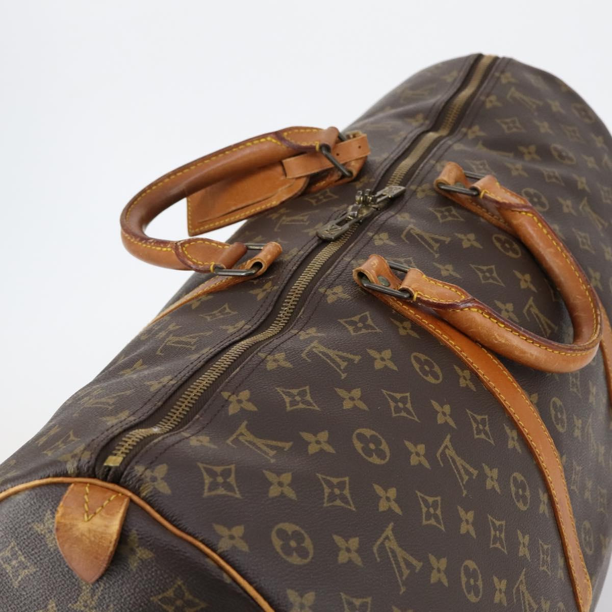 LOUIS VUITTON Monogram Keepall 60 Boston Bag M41422 LV Auth 146409