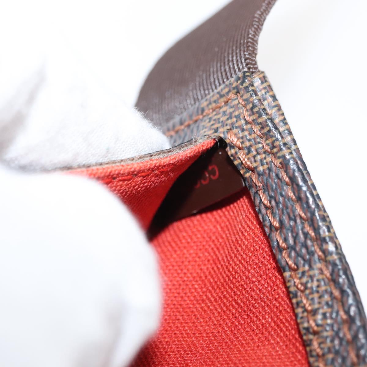 LOUIS VUITTON Damier Ebene Geronimos Shoulder Bag N51994 LV Auth 146410