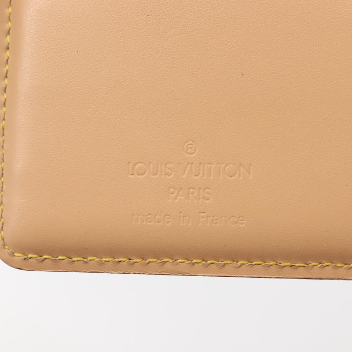 LOUIS VUITTON Multicolor Portefeuille Viennois Wallet Black M92988 Auth 146412