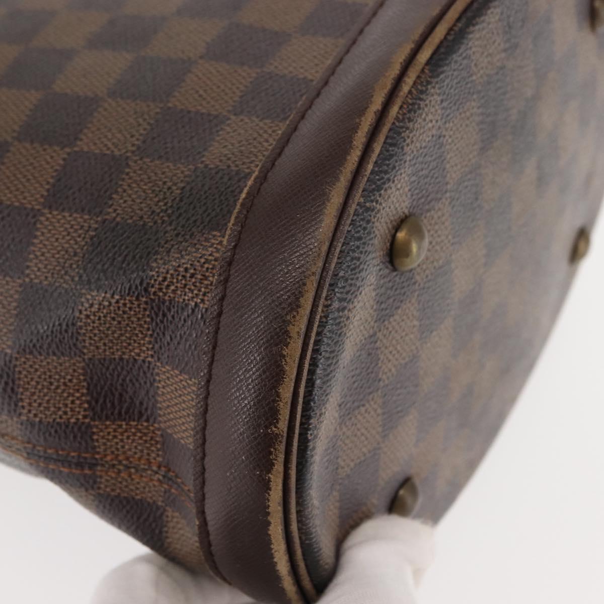 LOUIS VUITTON Damier Ebene Marais Shoulder Bag N42240 LV Auth 146455