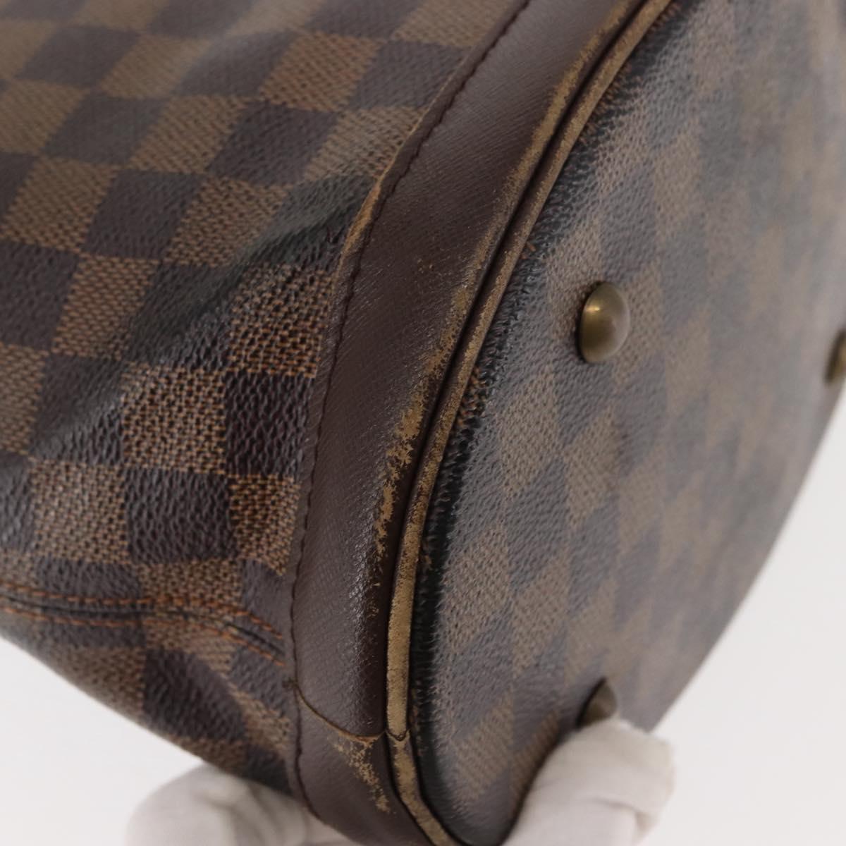 LOUIS VUITTON Damier Ebene Marais Shoulder Bag N42240 LV Auth 146455
