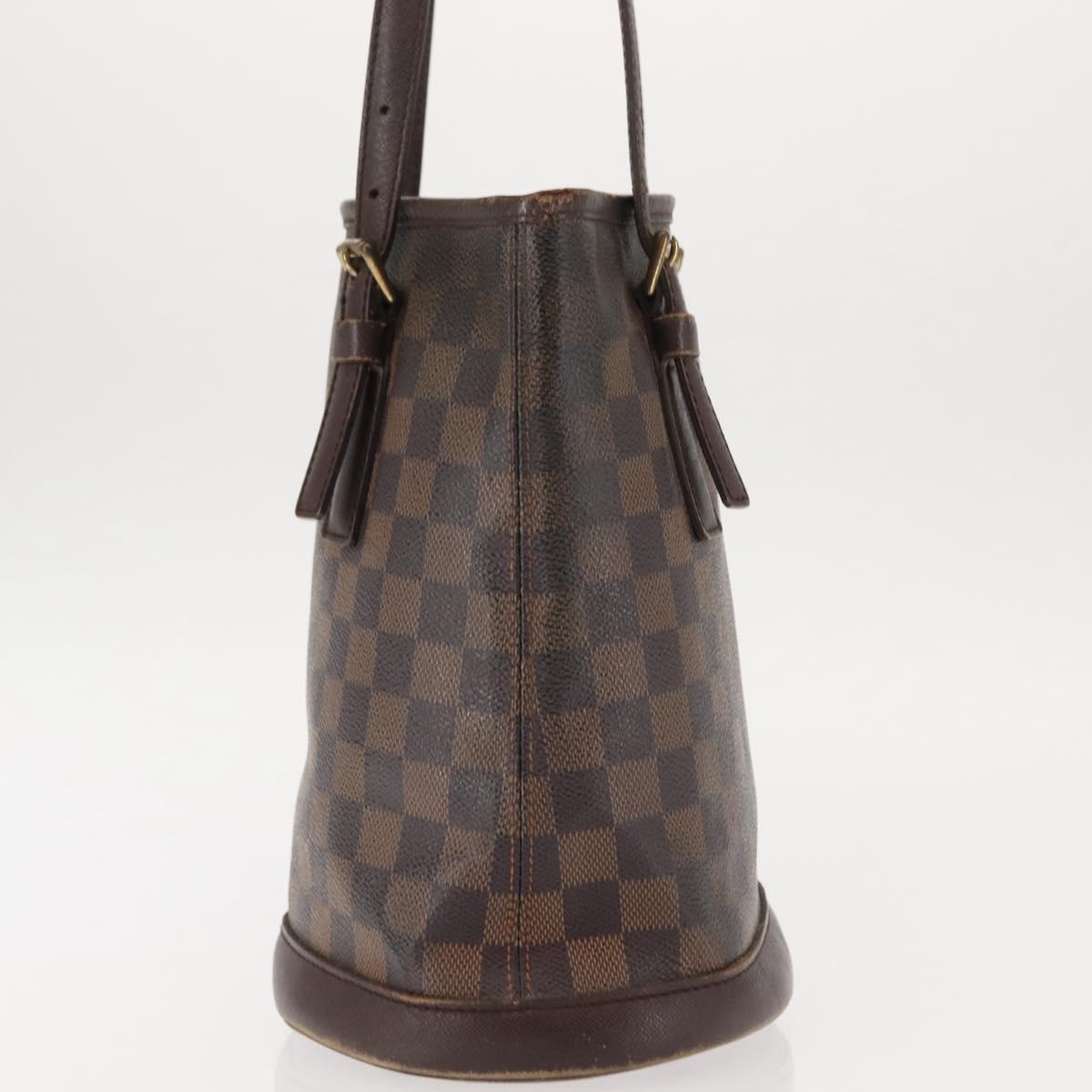 LOUIS VUITTON Damier Ebene Marais Shoulder Bag N42240 LV Auth 146455