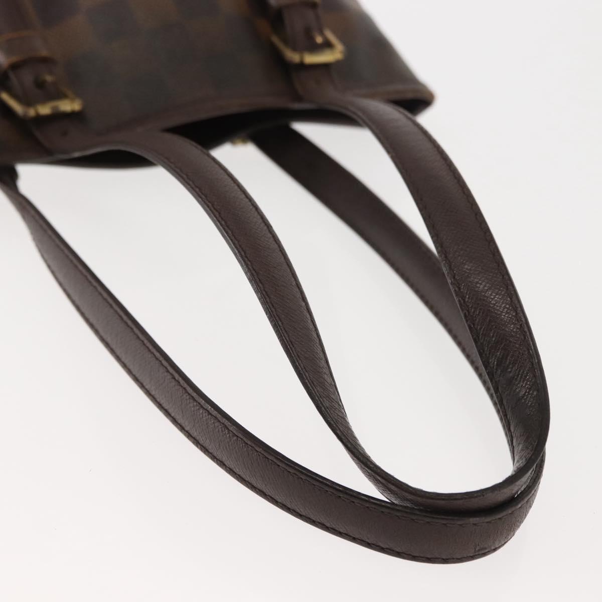 LOUIS VUITTON Damier Ebene Marais Shoulder Bag N42240 LV Auth 146455