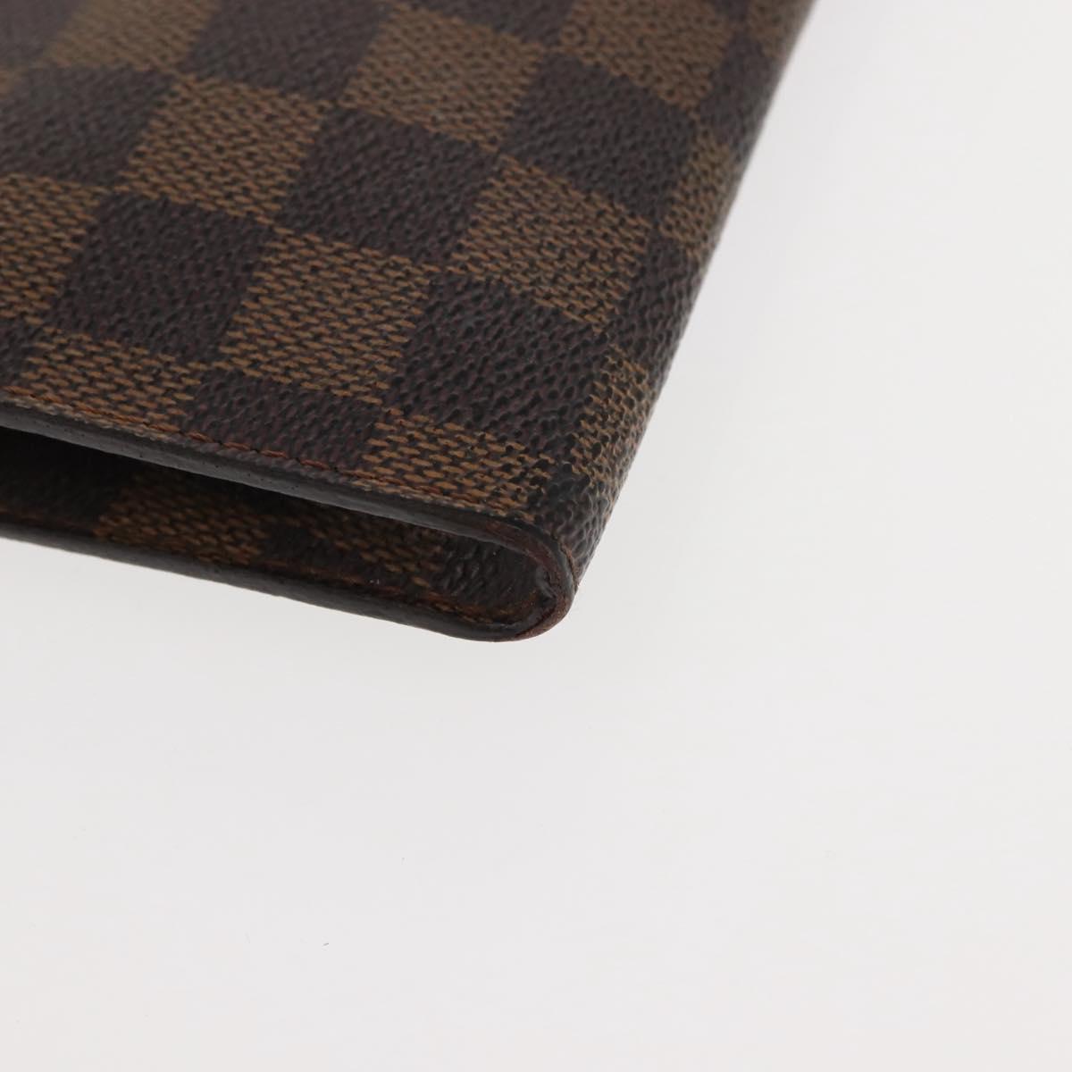 LOUIS VUITTON Damier Ebene Marais Pouch Pouch LV Auth 146456