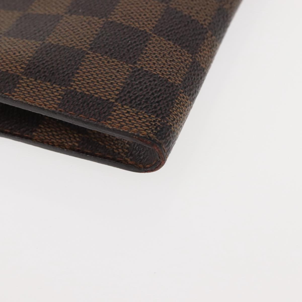 LOUIS VUITTON Damier Ebene Marais Pouch Pouch LV Auth 146456