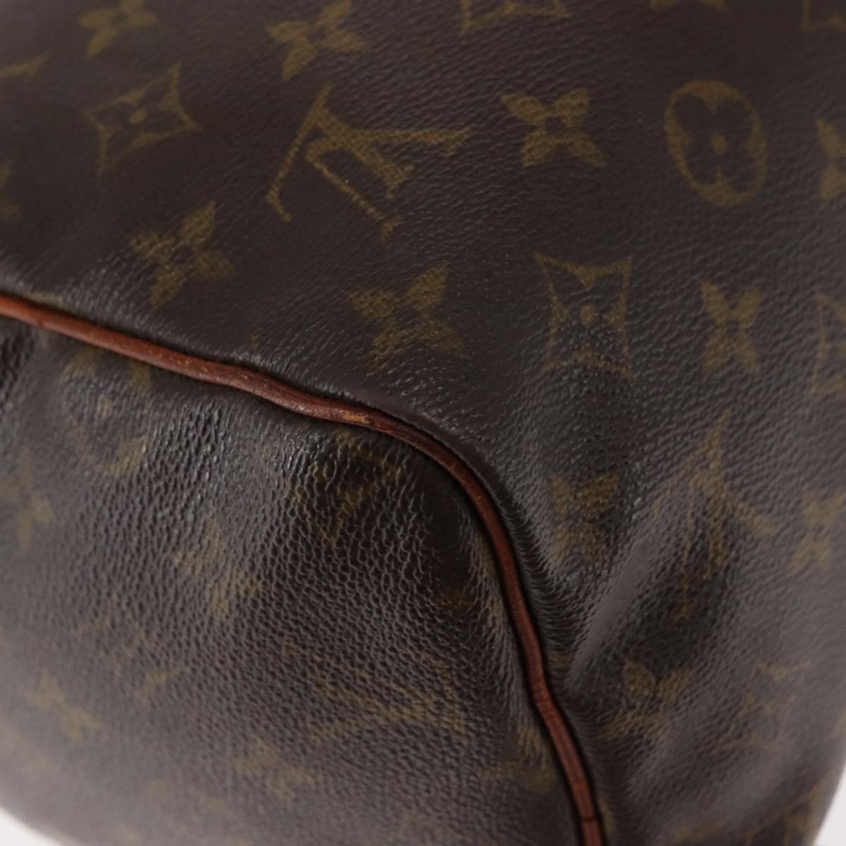 LOUIS VUITTON Monogram Speedy 30 Hand Bag M41526 LV Auth 146458