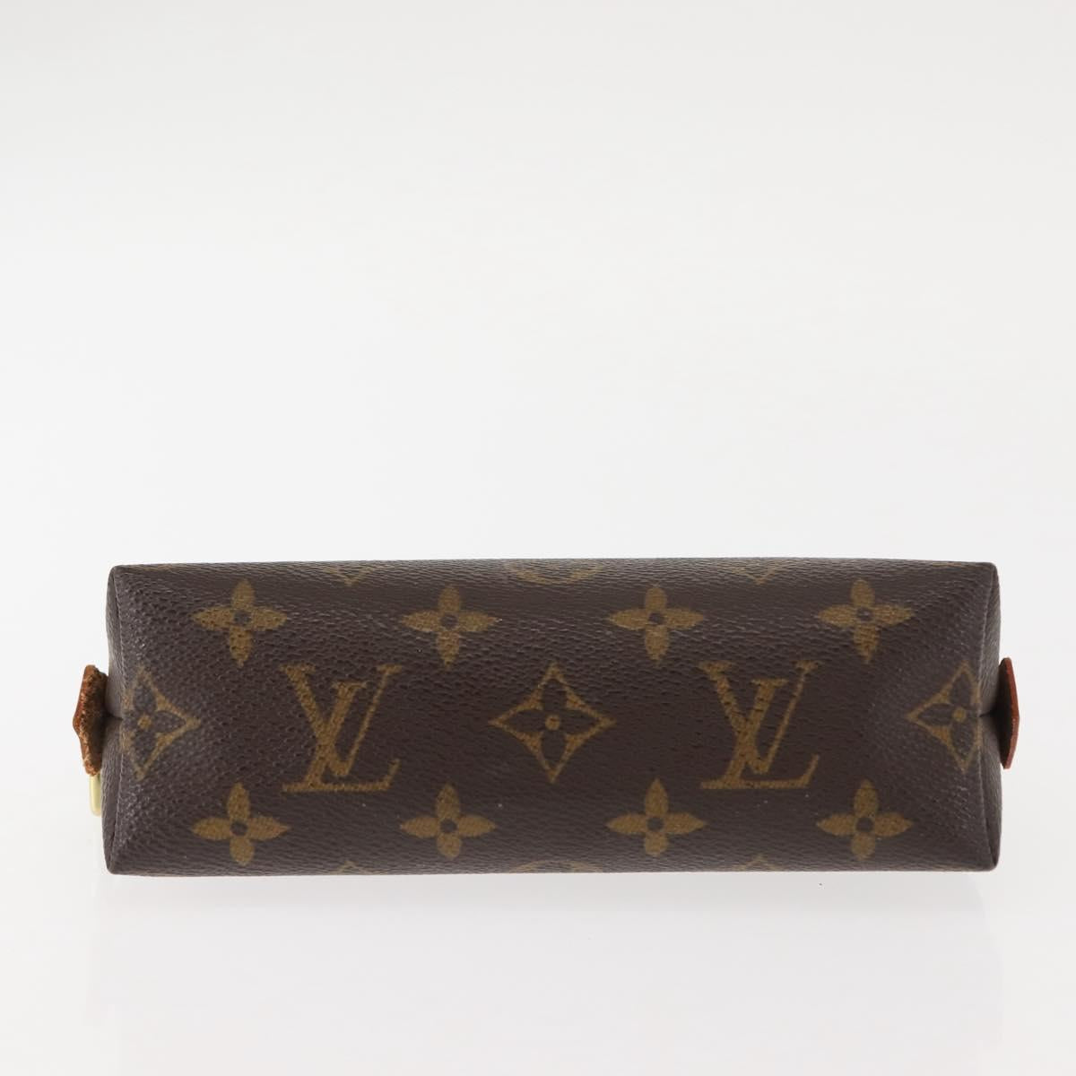 LOUIS VUITTON Monogram Pochette Cosmetic PM Cosmetic Pouch M47515 LV Auth 146459