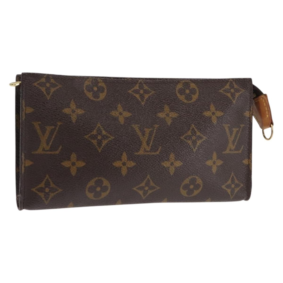 LOUIS VUITTON Monogram Bucket GM Accessory Pouch LV Auth 146461