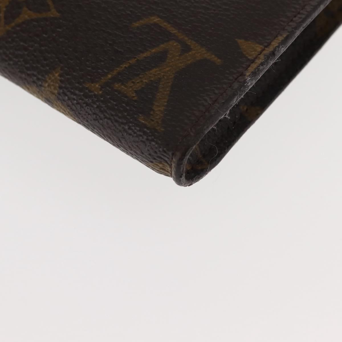LOUIS VUITTON Monogram Bucket GM Accessory Pouch LV Auth 146461