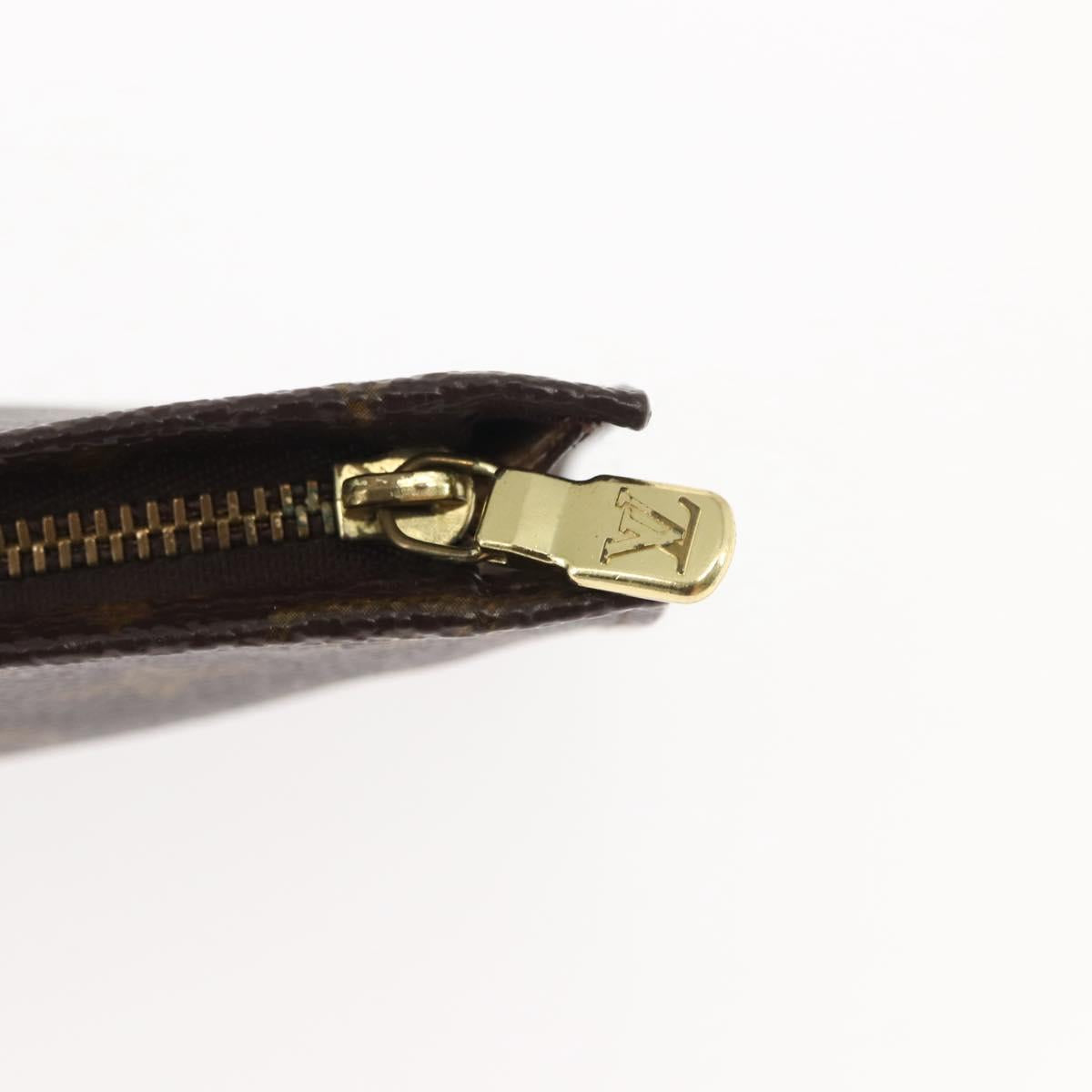 LOUIS VUITTON Monogram Bucket GM Accessory Pouch LV Auth 146461