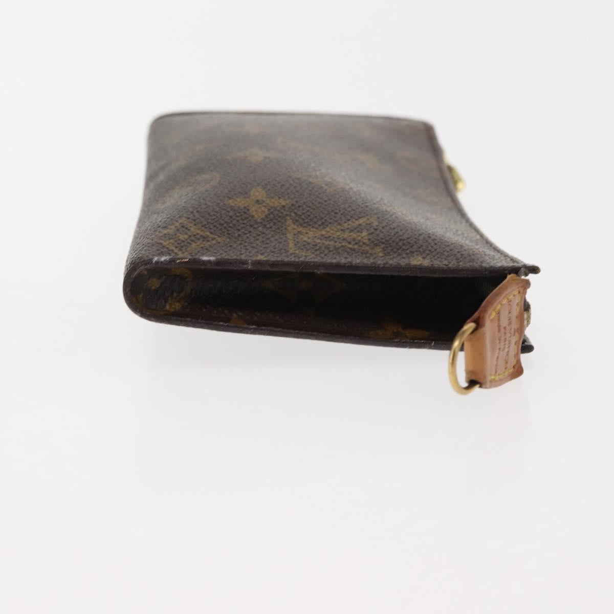 LOUIS VUITTON Monogram Bucket GM Accessory Pouch LV Auth 146461