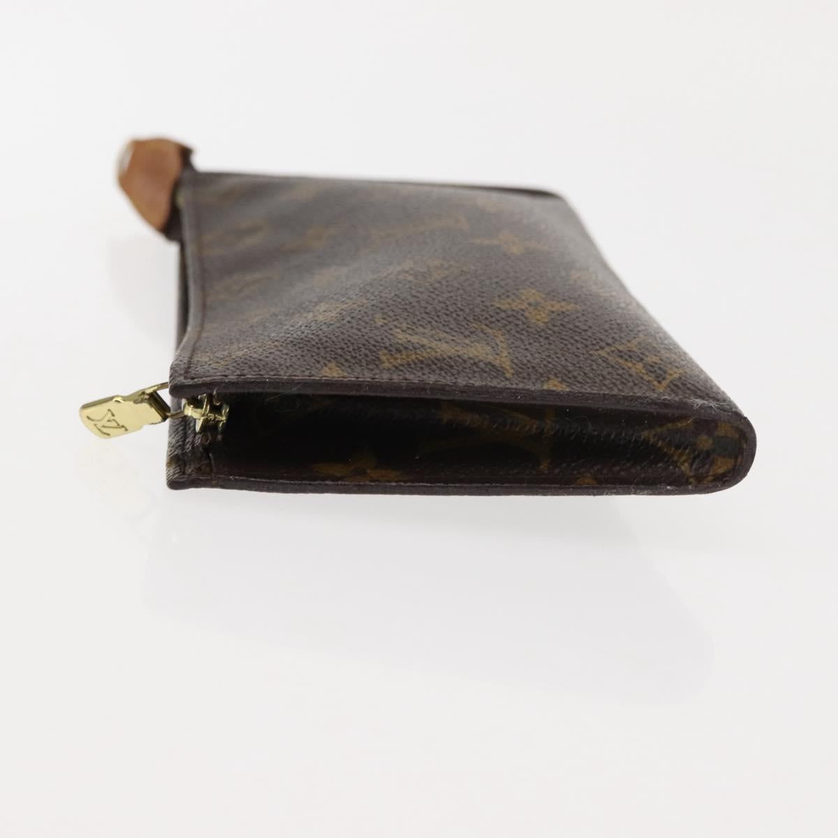LOUIS VUITTON Monogram Bucket GM Accessory Pouch LV Auth 146461