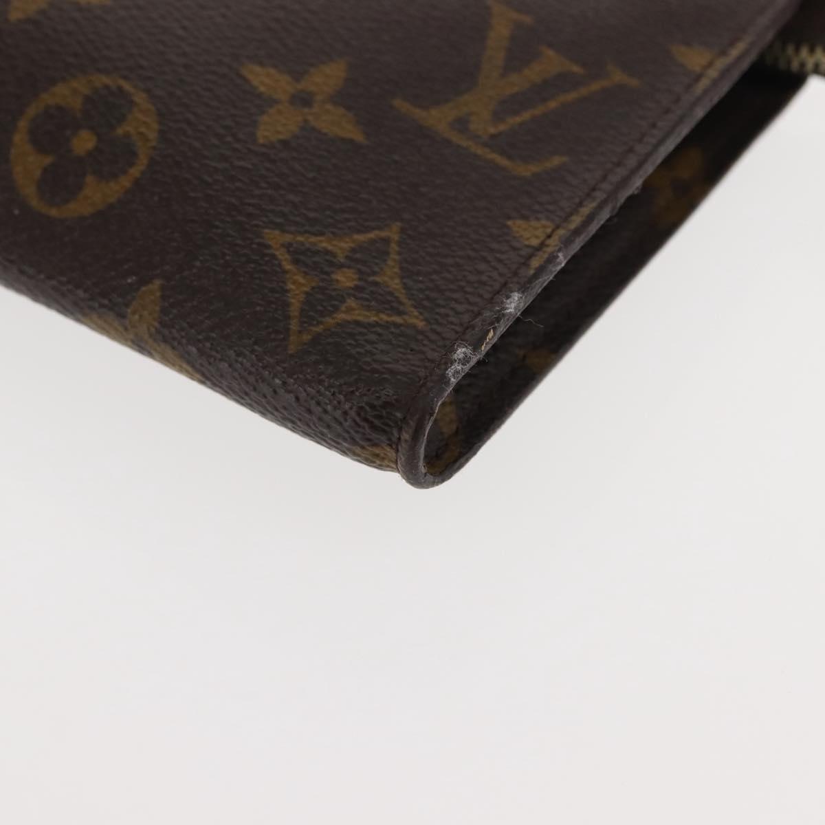LOUIS VUITTON Monogram Bucket GM Accessory Pouch LV Auth 146461