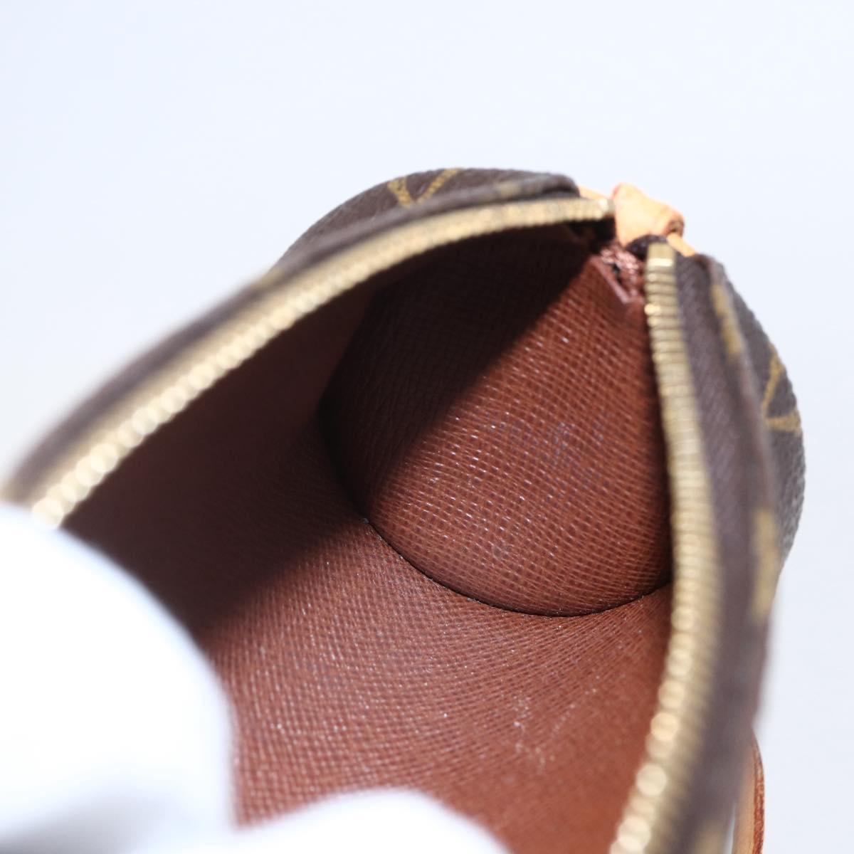 LOUIS VUITTON Monogram Papillon Pouch LV Auth 146462