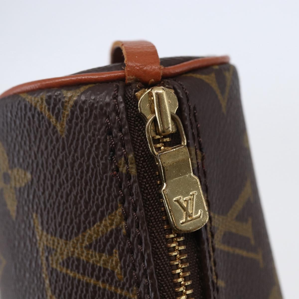 LOUIS VUITTON Monogram Papillon Pouch LV Auth 146463