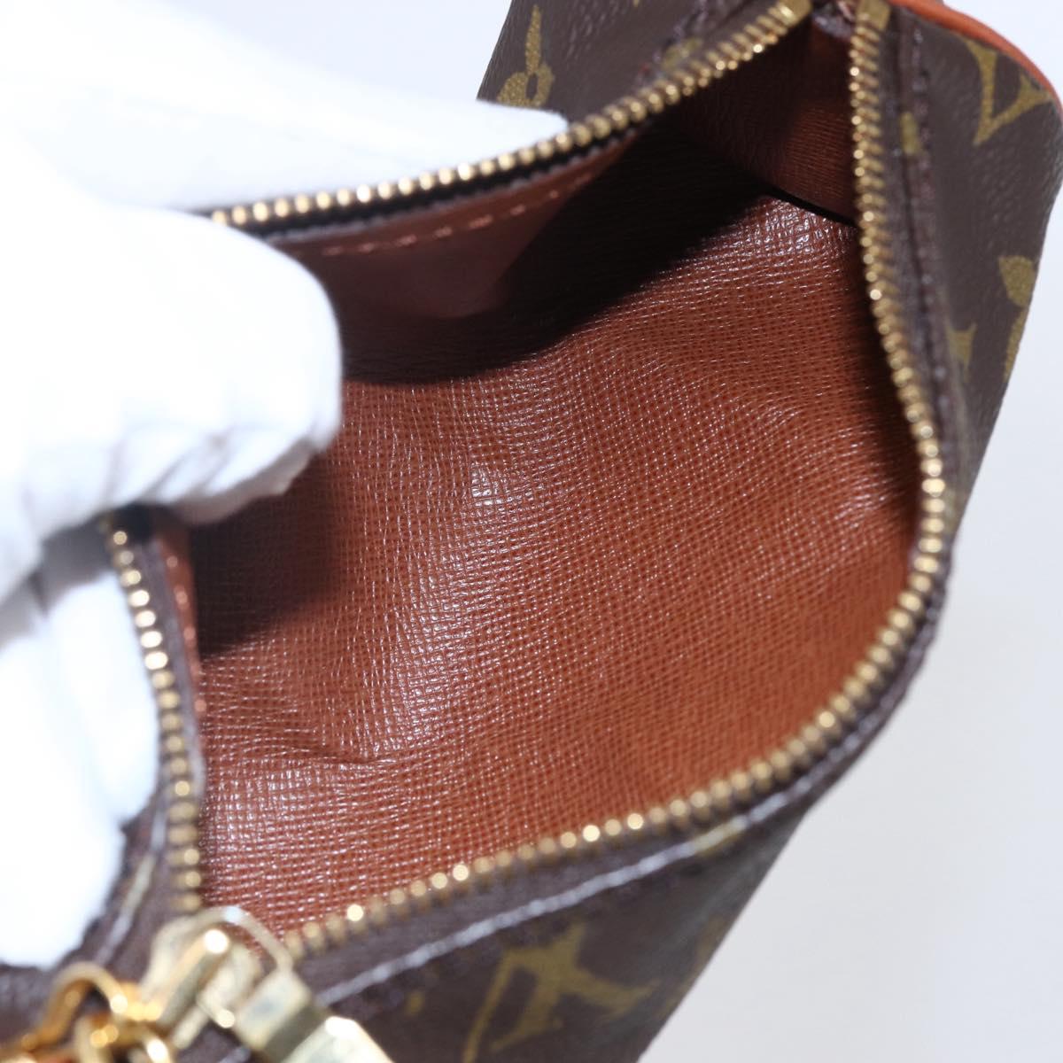 LOUIS VUITTON Monogram Papillon Pouch LV Auth 146463