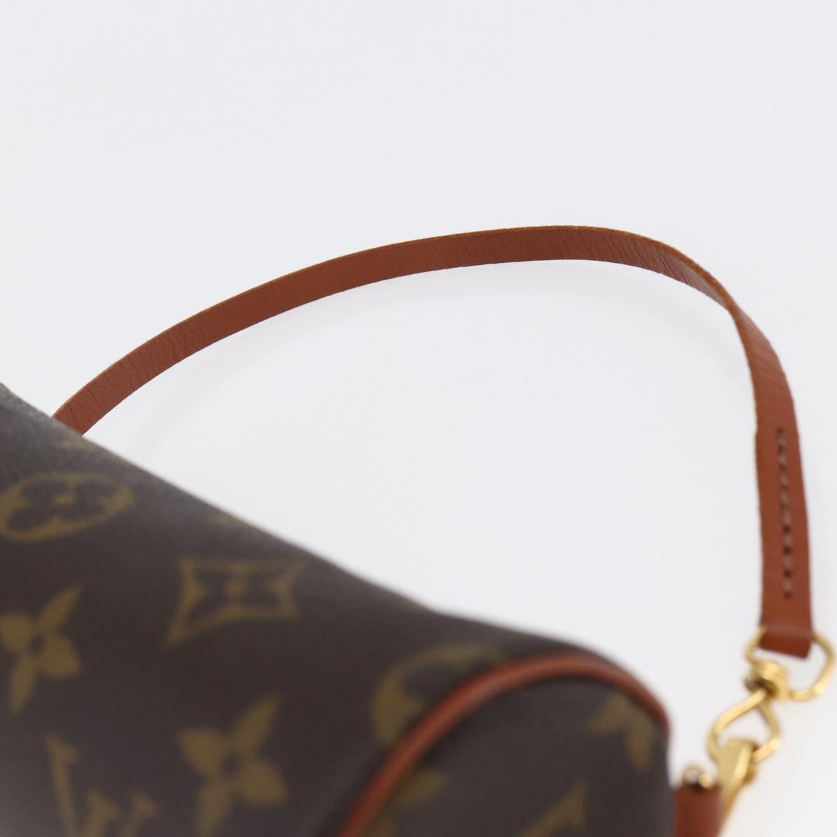 LOUIS VUITTON Monogram Papillon Pouch LV Auth 146463