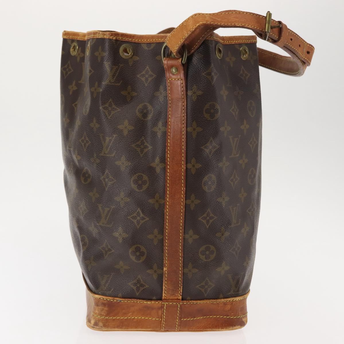 LOUIS VUITTON Monogram Noe Shoulder Bag M42224 LV Auth 146467