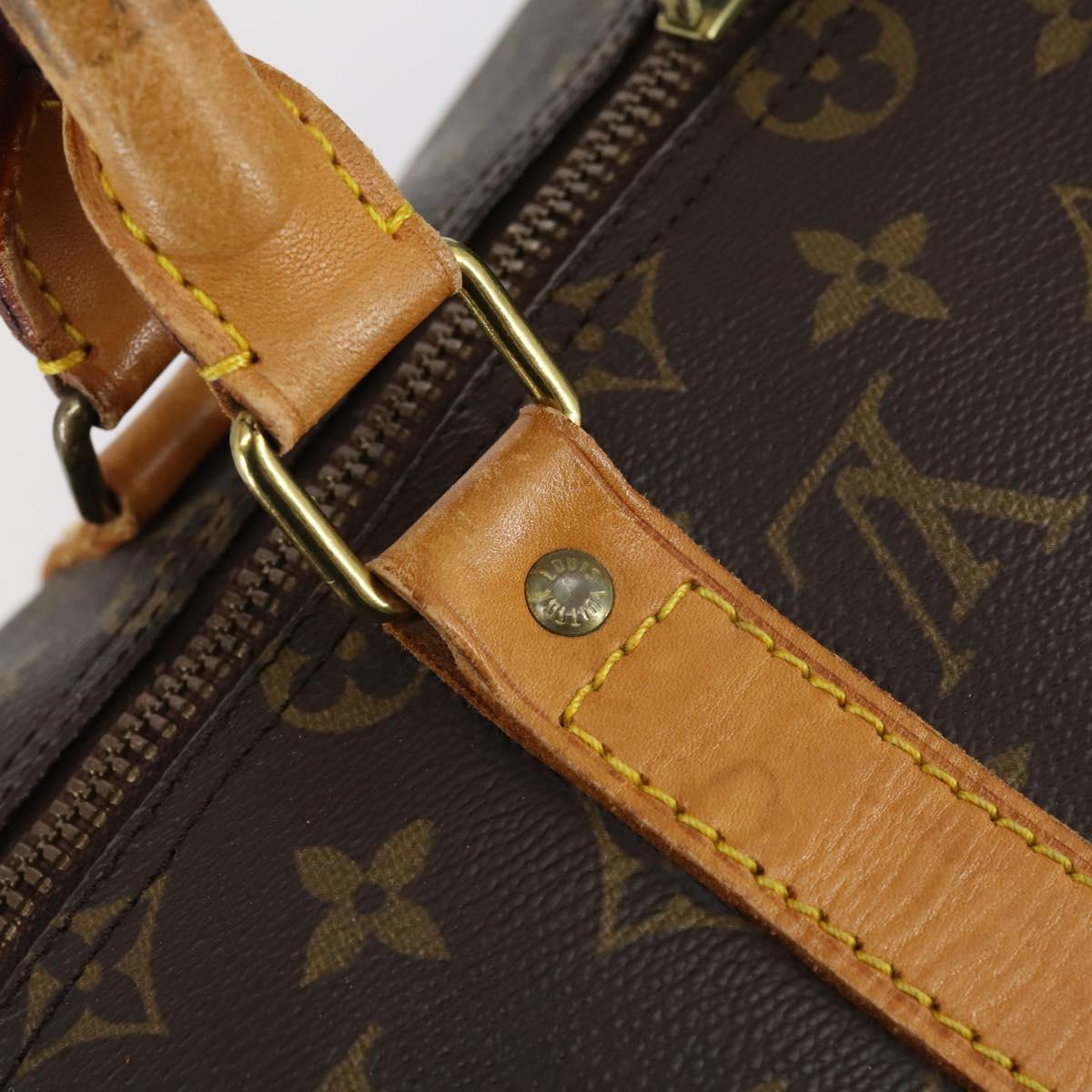 LOUIS VUITTON Monogram Keepall 50 Boston Bag M41426 LV Auth 146471
