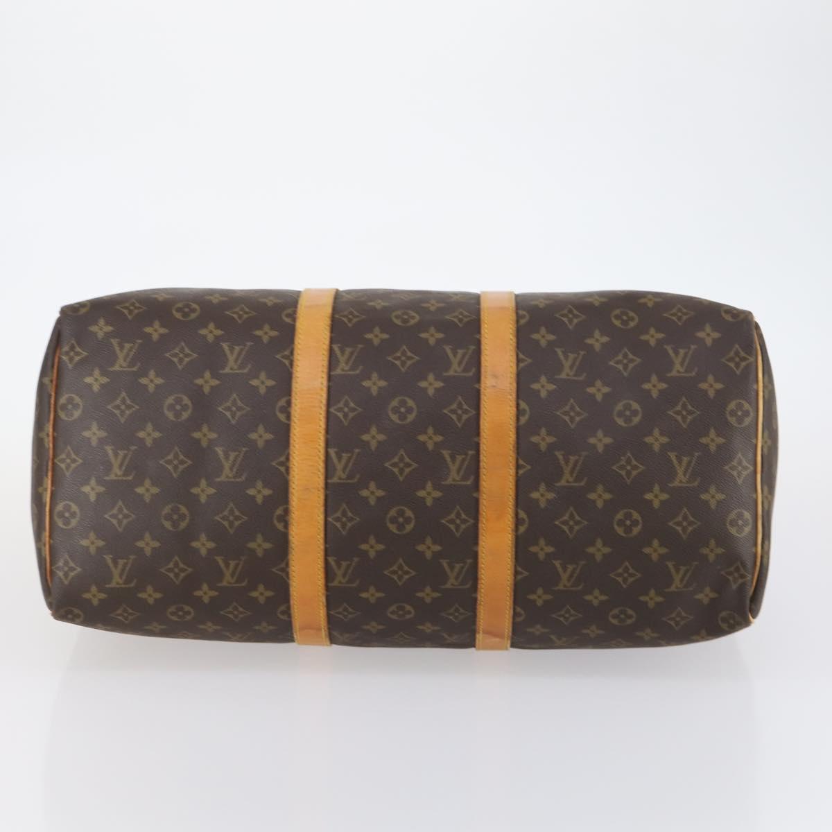 LOUIS VUITTON Monogram Keepall 50 Boston Bag M41426 LV Auth 146471