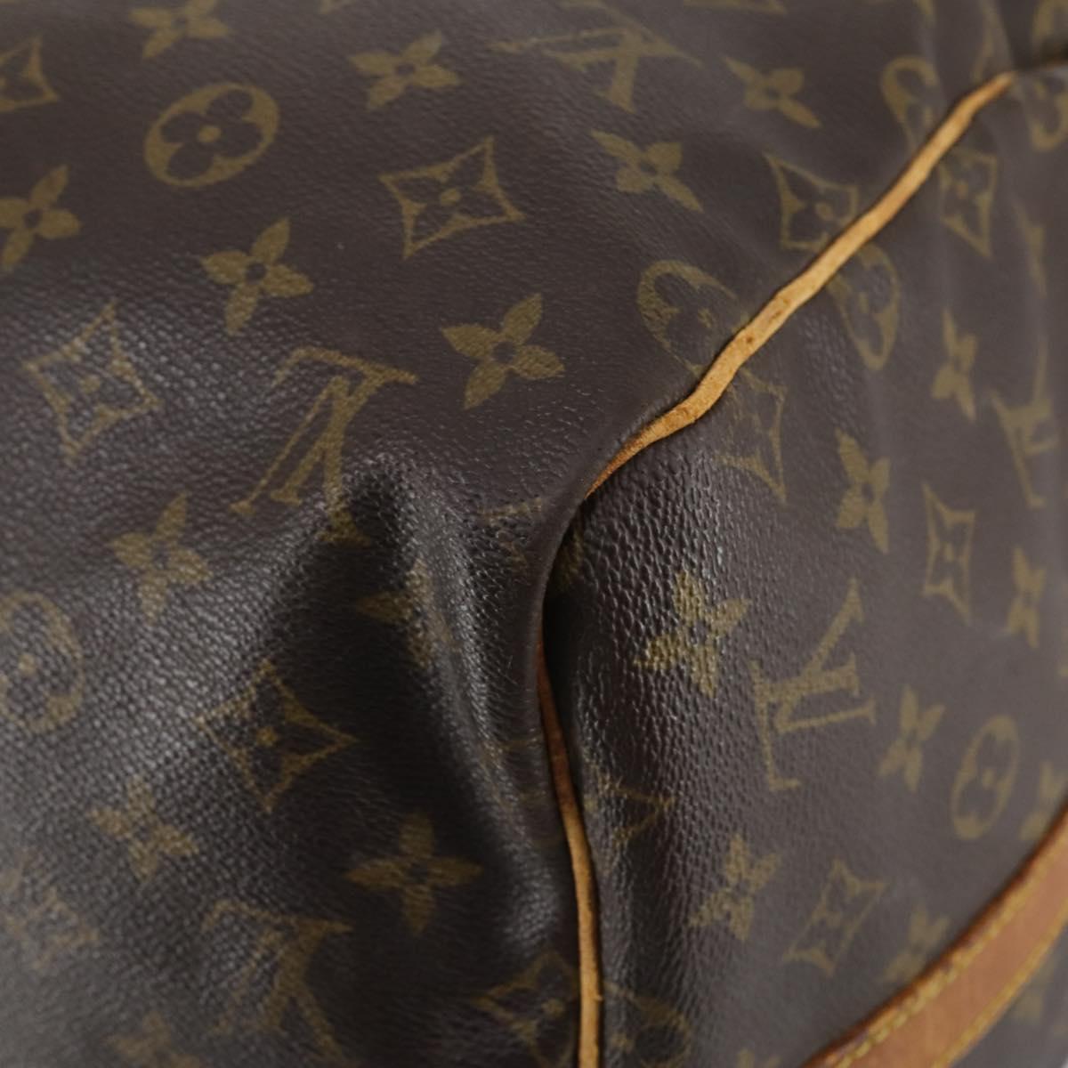 LOUIS VUITTON Monogram Keepall Bandouliere 55 Boston Bag M41414 LV Auth 146473