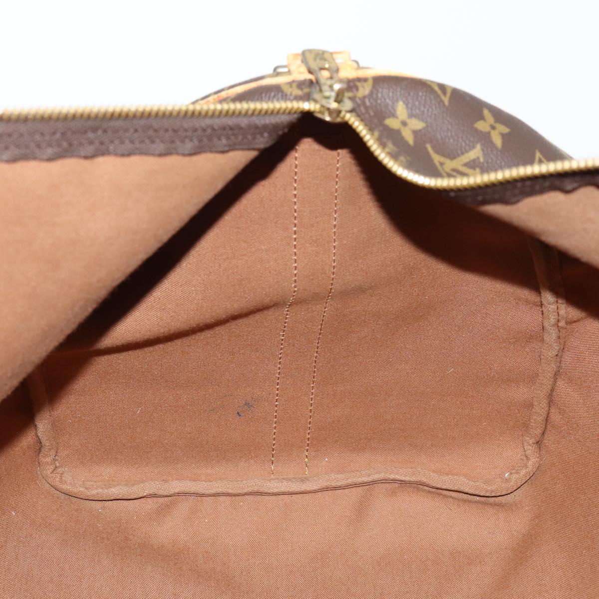 LOUIS VUITTON Monogram Keepall Bandouliere 55 Boston Bag M41414 LV Auth 146473