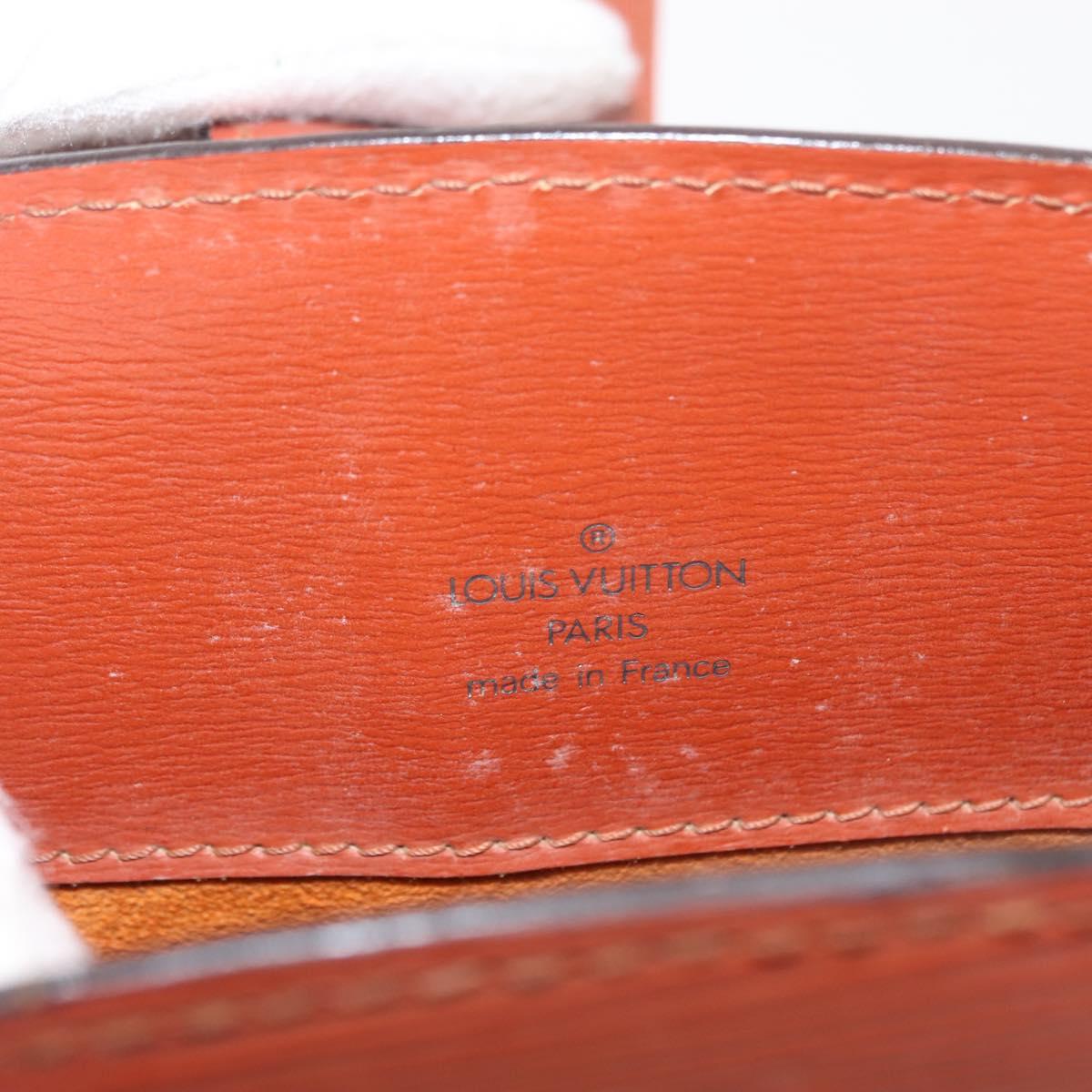 LOUIS VUITTON Epi Cluny Shoulder Bag Brown M52253 LV Auth 146478