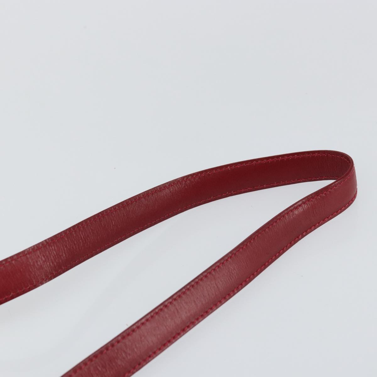 TIFFANY&Co. Shoulder Bag Canvas Beige Gold Auth 146483