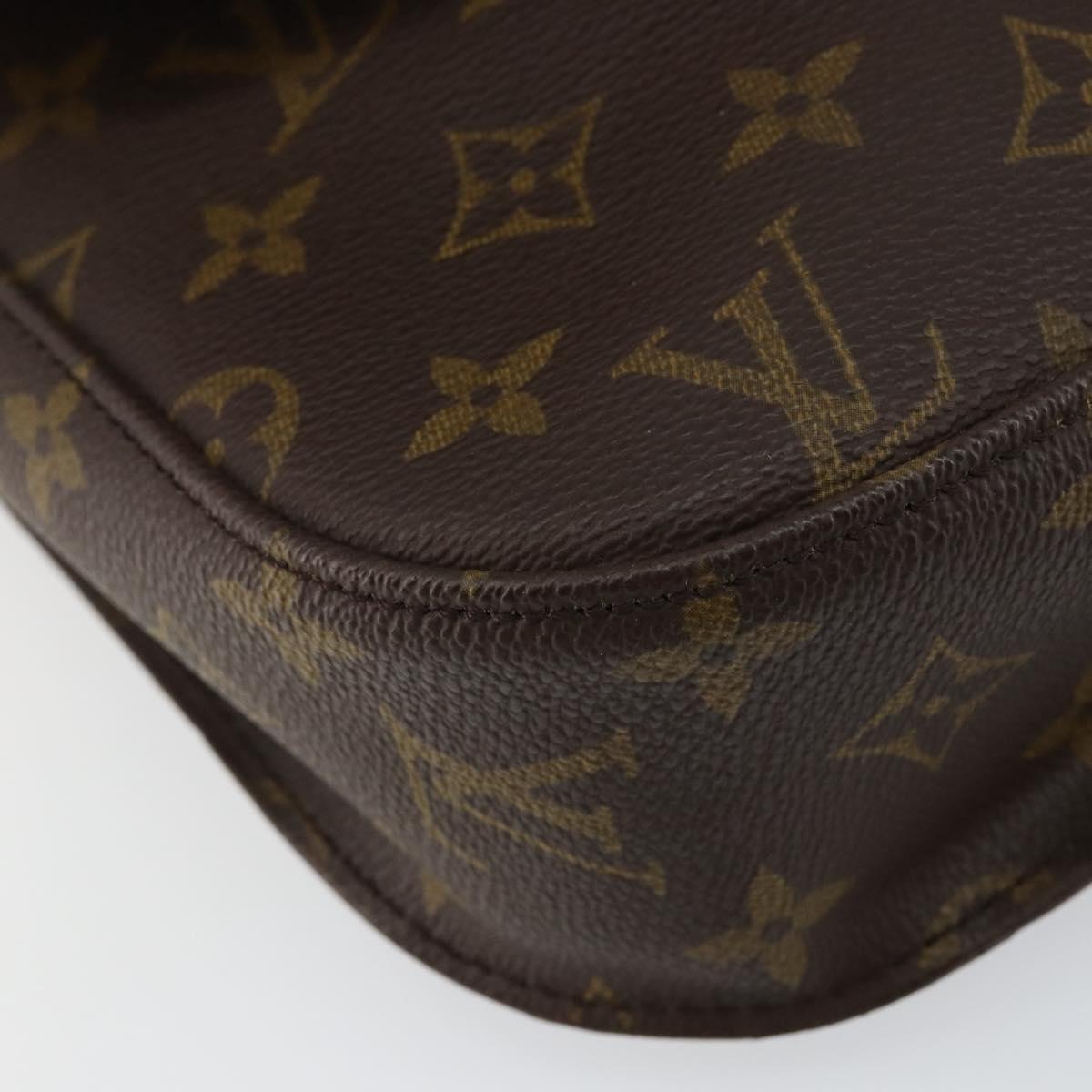 LOUIS VUITTON Monogram Saint Cloud GM Shoulder Bag M51242 LV Auth 146497