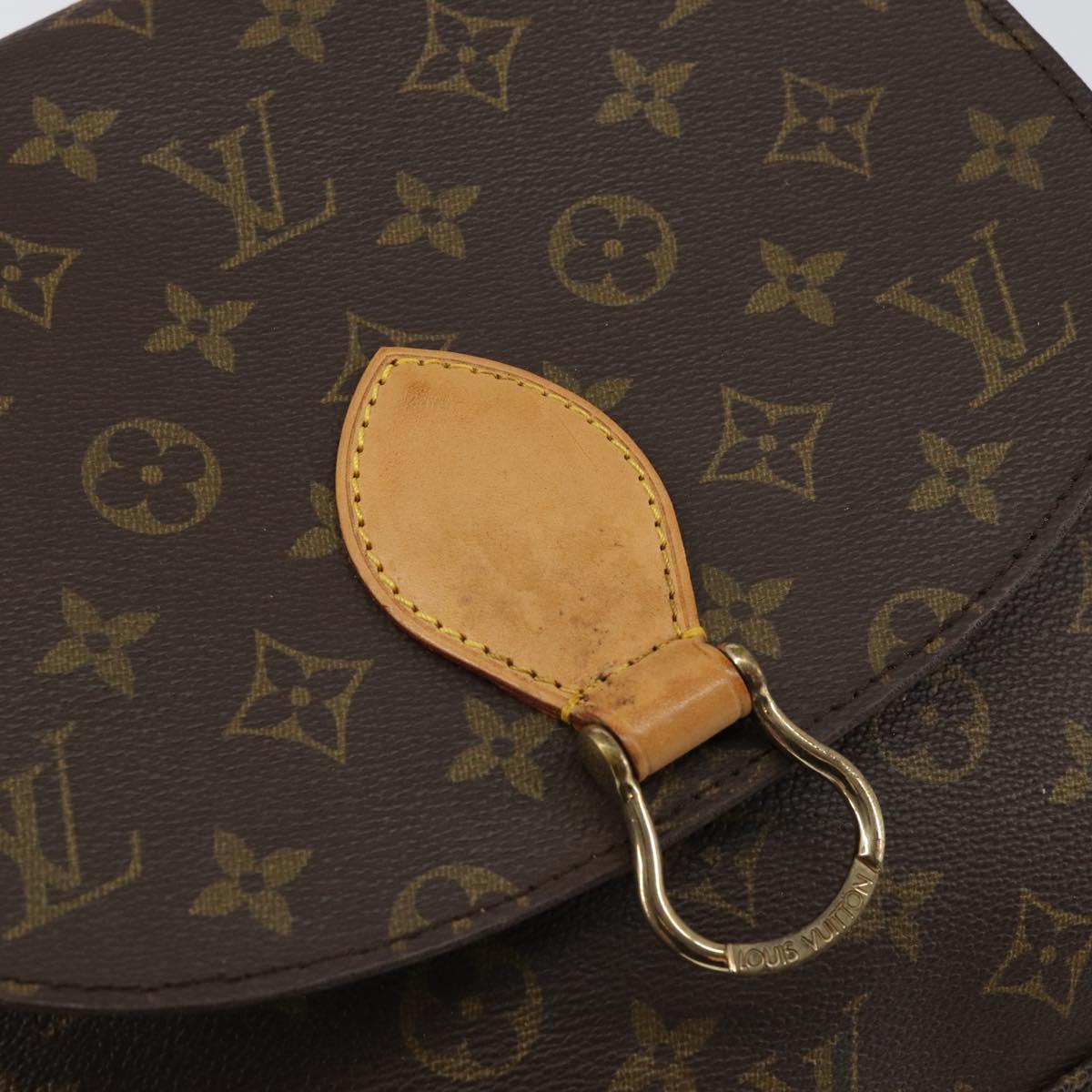 LOUIS VUITTON Monogram Saint Cloud GM Shoulder Bag M51242 LV Auth 146497