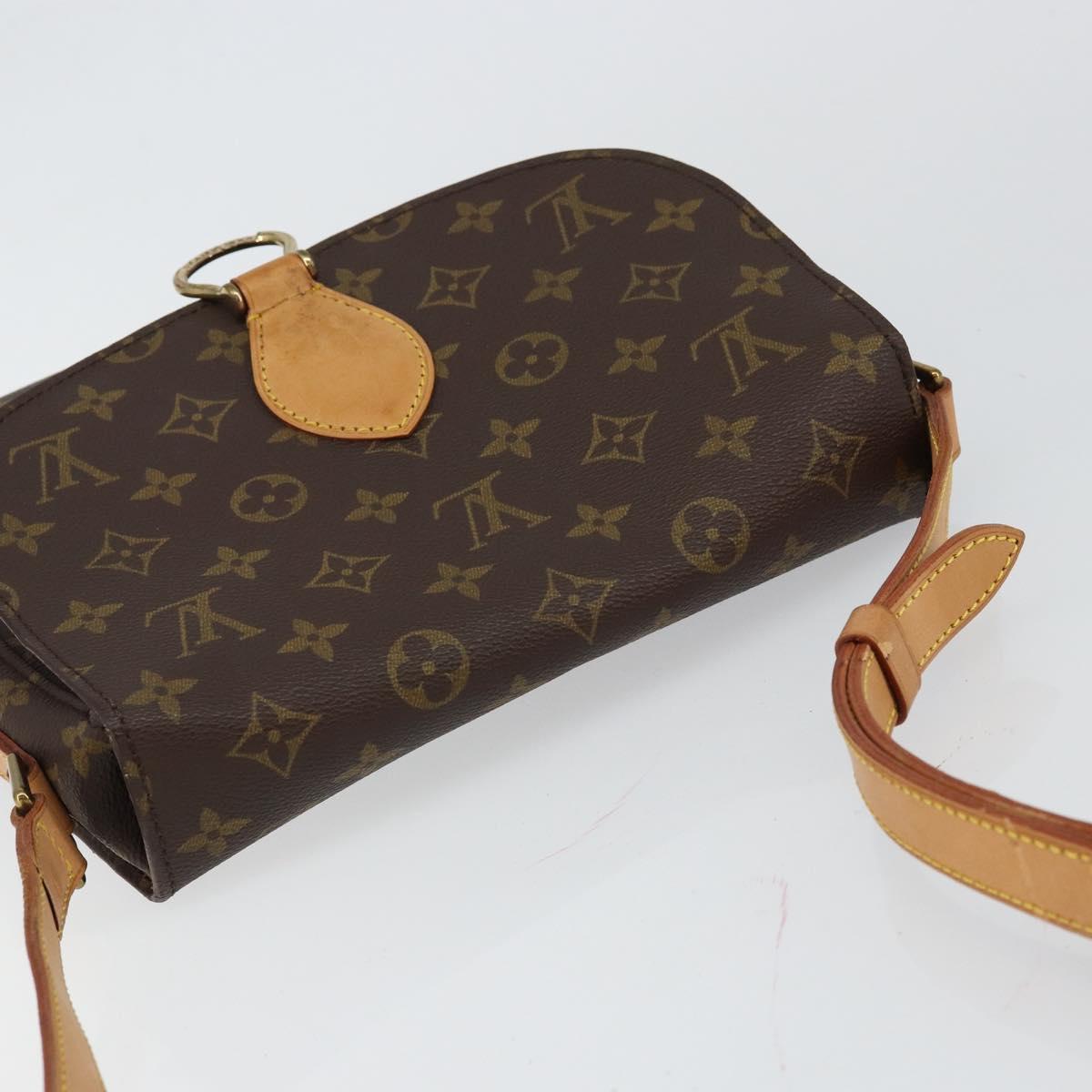 LOUIS VUITTON Monogram Saint Cloud GM Shoulder Bag M51242 LV Auth 146497