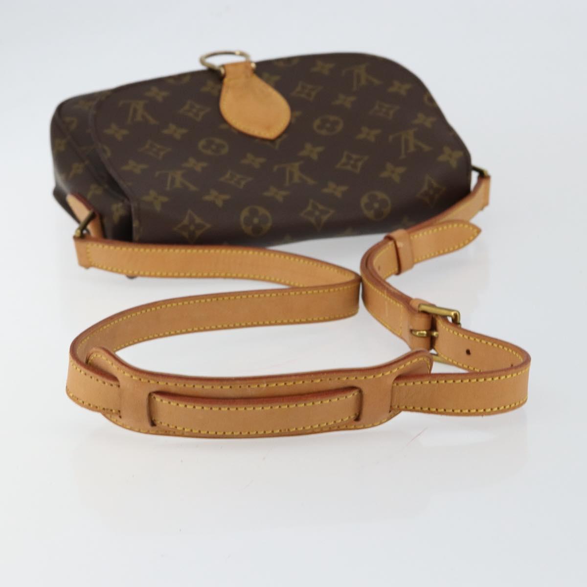 LOUIS VUITTON Monogram Saint Cloud GM Shoulder Bag M51242 LV Auth 146497