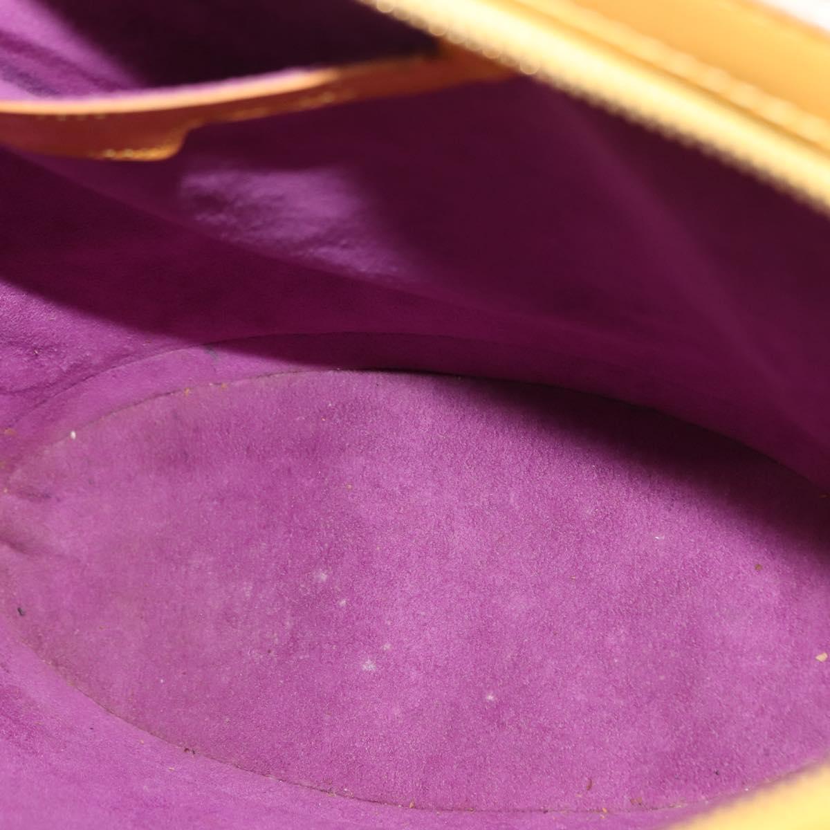 LOUIS VUITTON Epi Saint Jacques Hand Bag Yellow M52279 LV Auth 146502