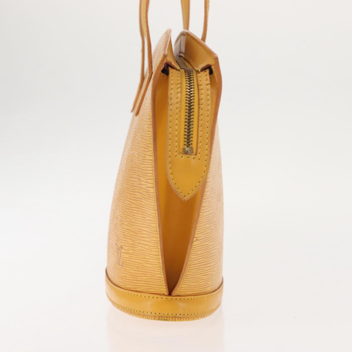 LOUIS VUITTON Epi Saint Jacques Hand Bag Yellow M52279 LV Auth 146502