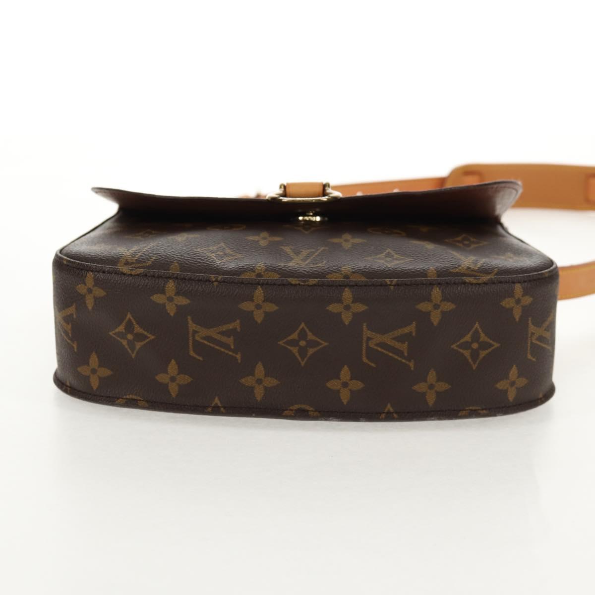 LOUIS VUITTON Monogram Saint Cloud GM Shoulder Bag M51242 LV Auth 146508V