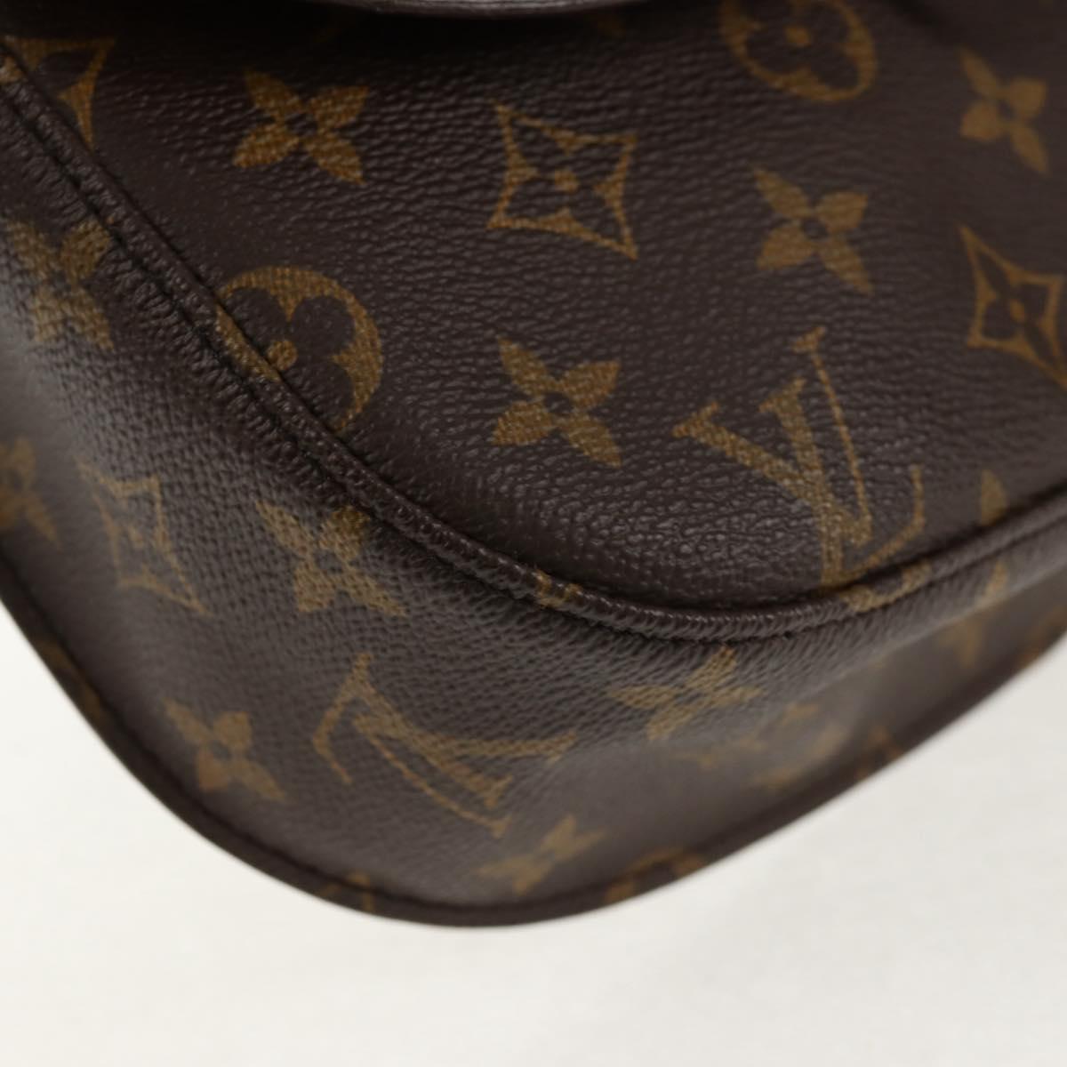 LOUIS VUITTON Monogram Saint Cloud GM Shoulder Bag M51242 LV Auth 146508A