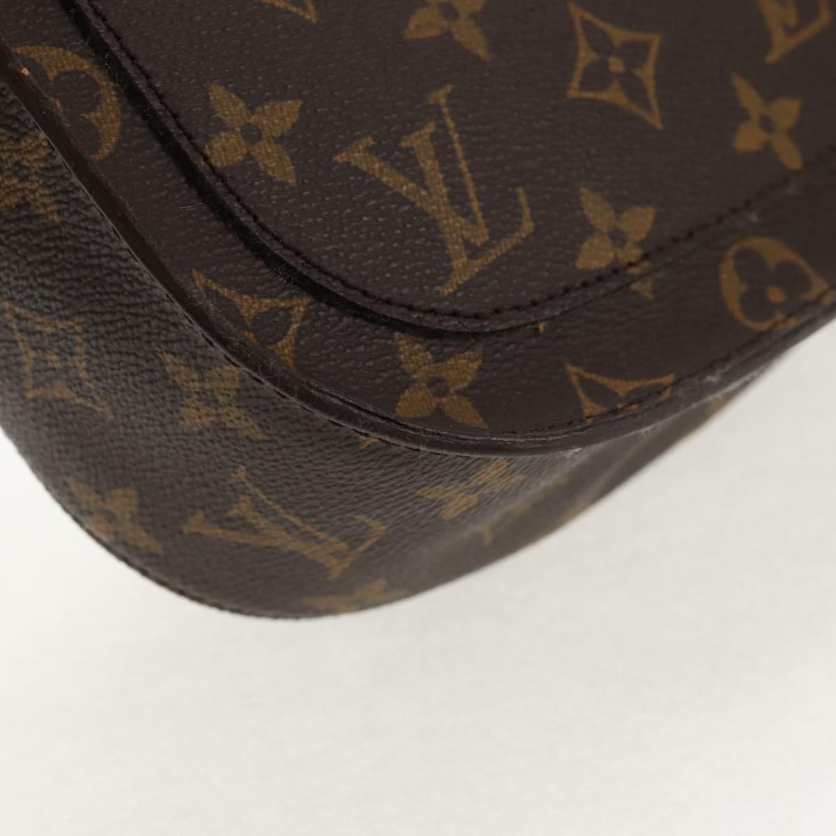 LOUIS VUITTON Monogram Saint Cloud GM Shoulder Bag M51242 LV Auth 146508V