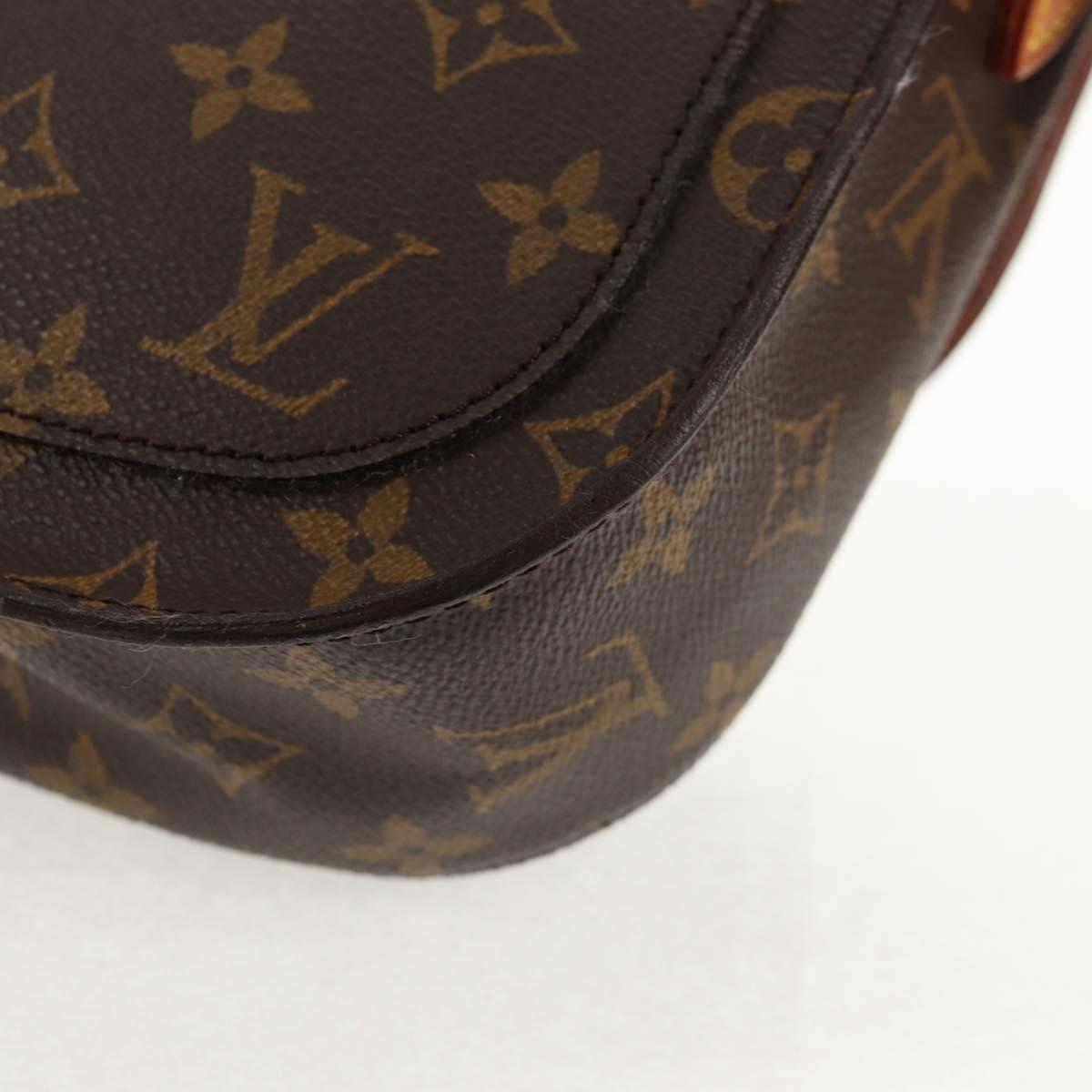 LOUIS VUITTON Monogram Saint Cloud GM Shoulder Bag M51242 LV Auth 146508V