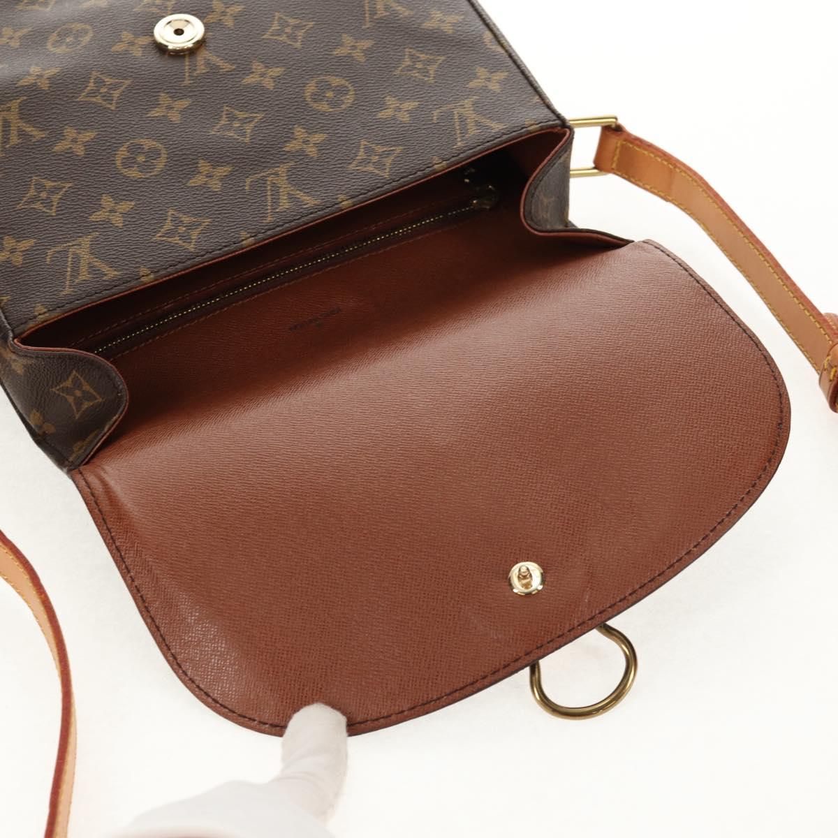 LOUIS VUITTON Monogram Saint Cloud GM Shoulder Bag M51242 LV Auth 146508V