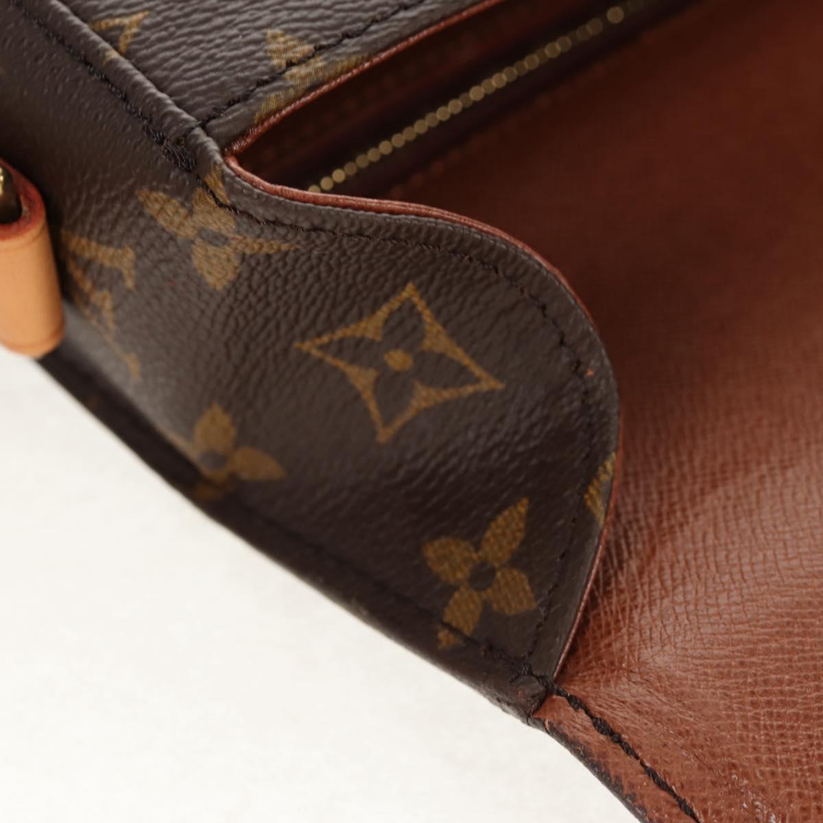 LOUIS VUITTON Monogram Saint Cloud GM Shoulder Bag M51242 LV Auth 146508V