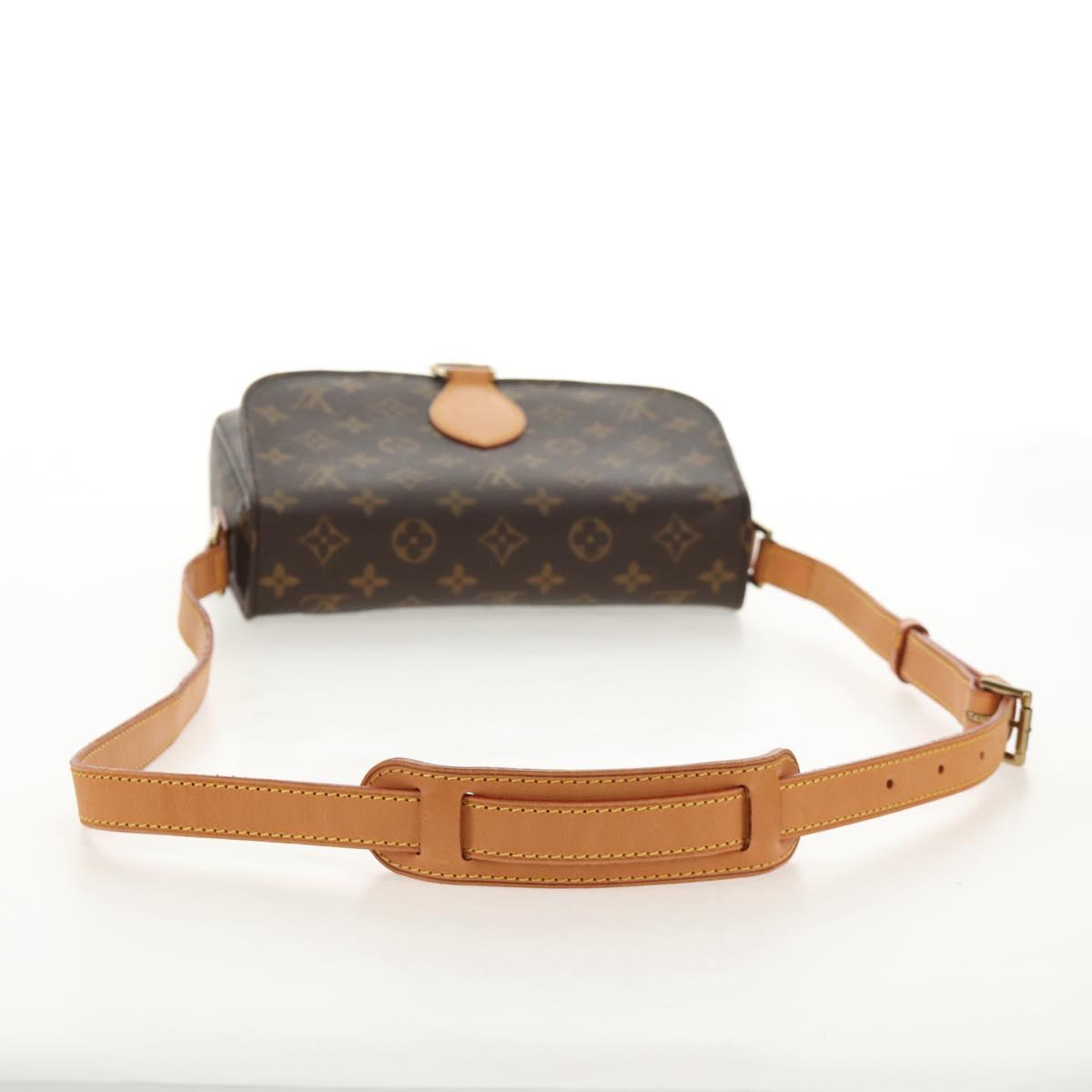 LOUIS VUITTON Monogram Saint Cloud GM Shoulder Bag M51242 LV Auth 146508V