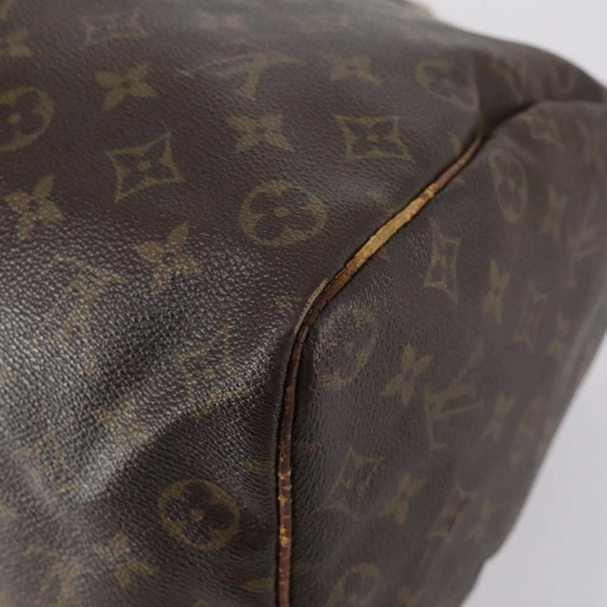 LOUIS VUITTON Monogram Speedy 35 Hand Bag M41524 LV Auth 146511