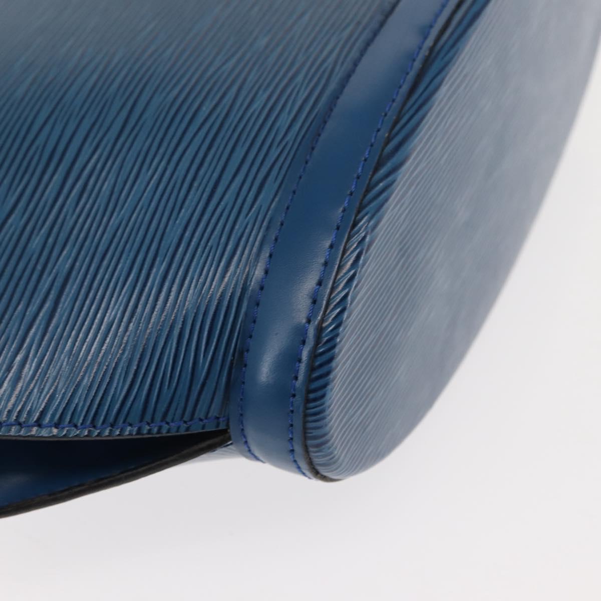 LOUIS VUITTON Epi Saint Jacques Shoulder Bag Blue M52275 LV Auth 146514