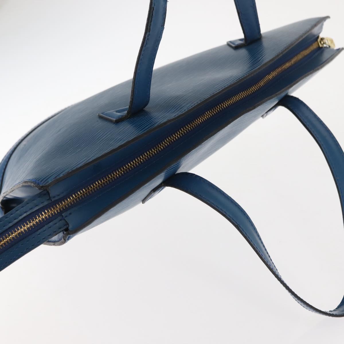LOUIS VUITTON Epi Saint Jacques Shoulder Bag Blue M52275 LV Auth 146514