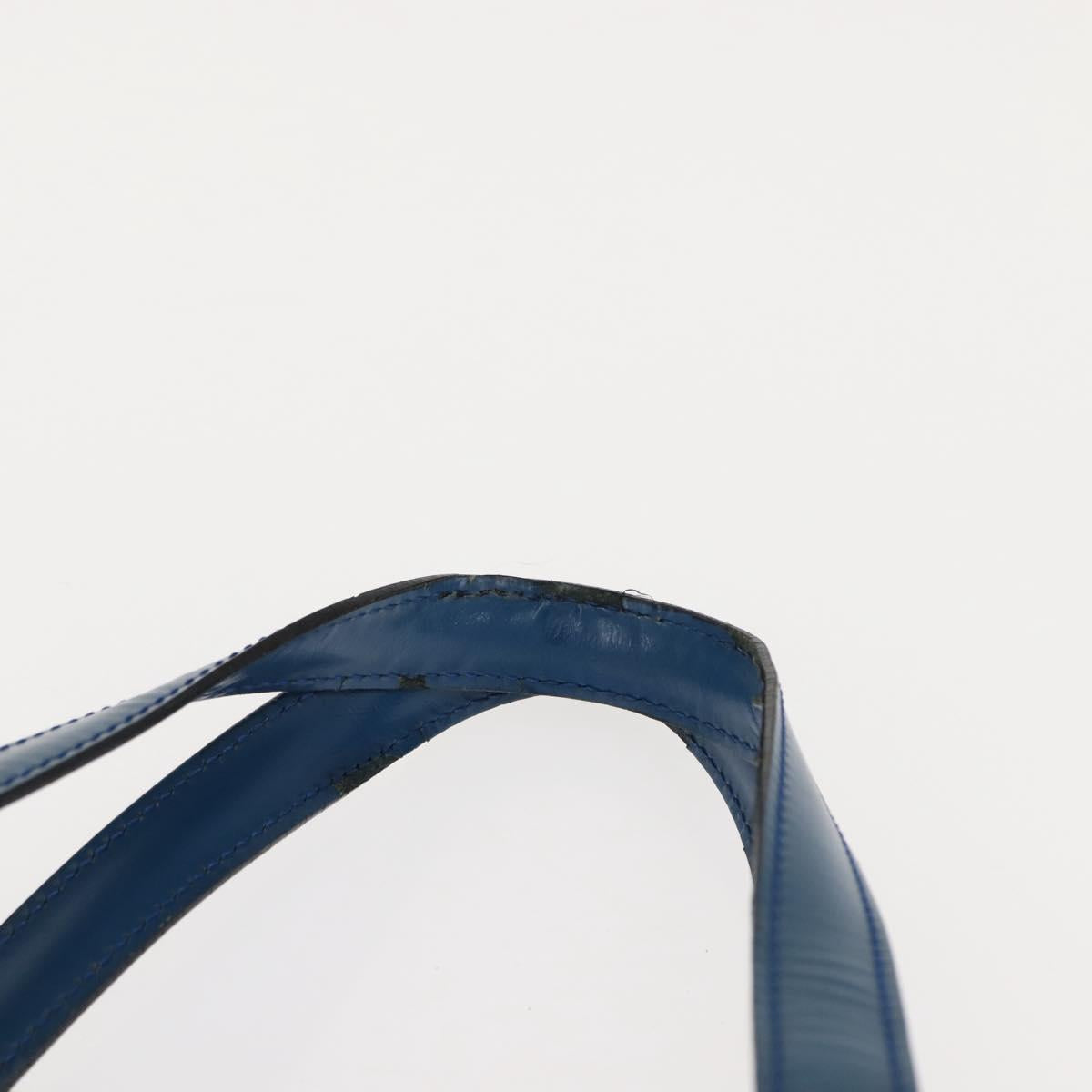 LOUIS VUITTON Epi Saint Jacques Shoulder Bag Blue M52275 LV Auth 146514